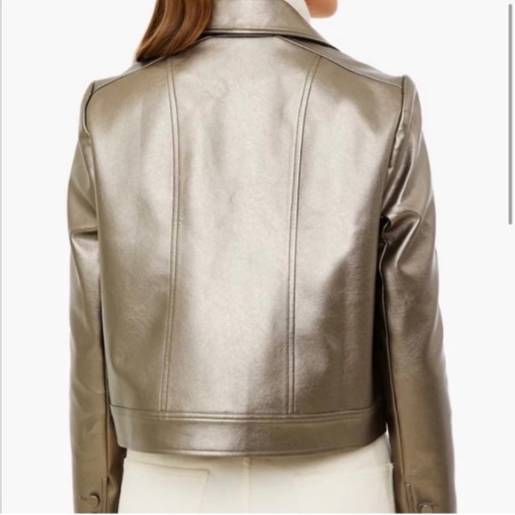 TUCKERNUCK CROPPED LEATHER JACKET. NWT XL! Impossible to find as it sold out!!! - Picture 4 of 5
